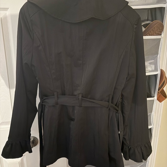 Willi Smith Black Ruffle Jacket - Picture 3 of 9